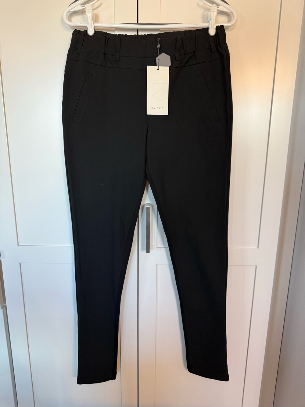 Kaffe black dress pants, new with tags EU 38/US medium